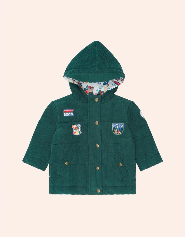 Huxbaby - Camp Hux Cord Puffer Jacket - Babies