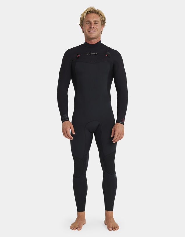 Billabong - Mens 4/3Mm Revolution Natural Chest Zip Long Sleeve Fullsuit