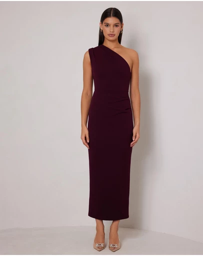 Elle Zeitoune - Harley One Shoulder Midi Dress