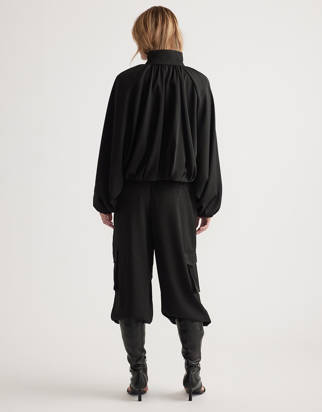 Decjuba - Stella Satin Bubble Jacket