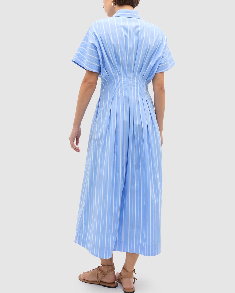 princess polly baby blue dress Mar Poplin Dress by SIMONMILLER