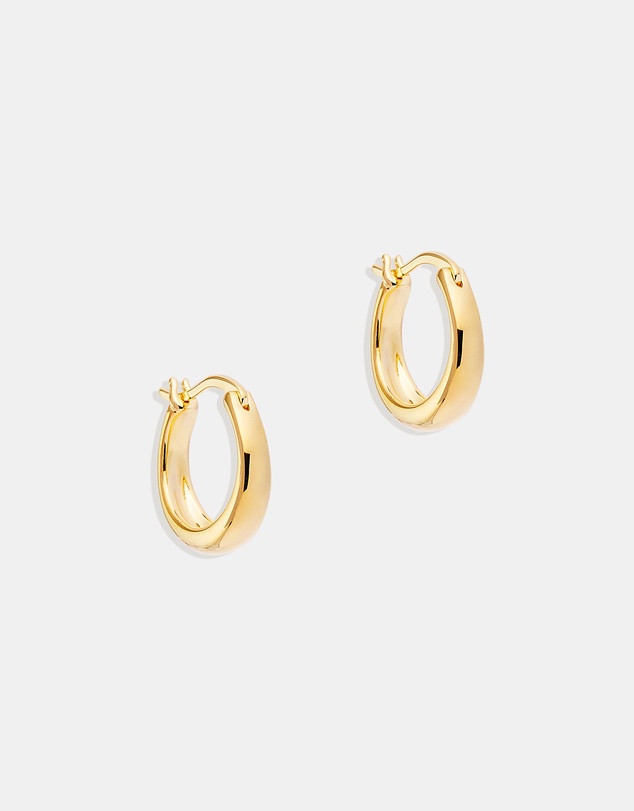 By Charlotte - Gold Infinite Horizon Small Hoops