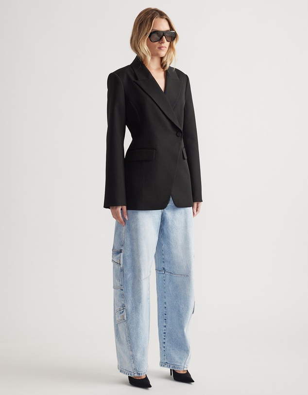 Decjuba - Alexa Cargo Barrel Jeans