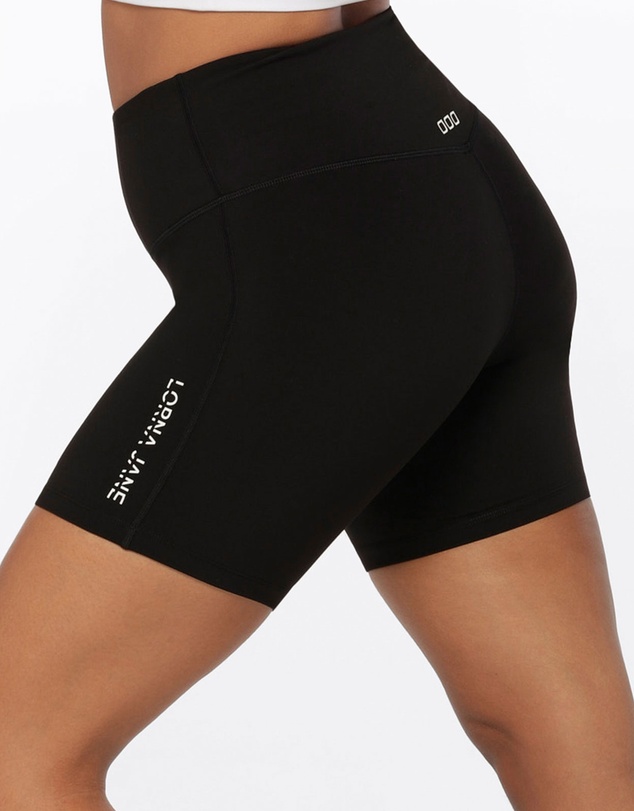 Lorna Jane - Lotus No Chafe 16cm Bike Shorts