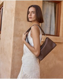 VESTIRSI - Clara Chocolate Shoulder Crossbody Bag