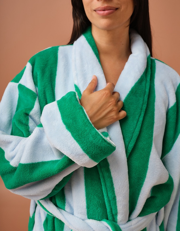 Linen House - Ocean City Plush Robe