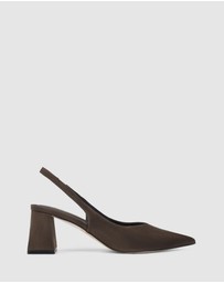 Siren - Yankee Slingback Block Heel
