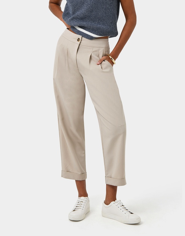 Forcast - Antonia Relaxed Cuff Pants