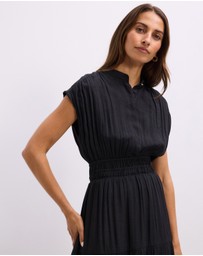 The Fated - Della Gathered Maxi Dress