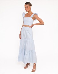 Petal & Pup - Roxia Skirt Set - Pale Blue