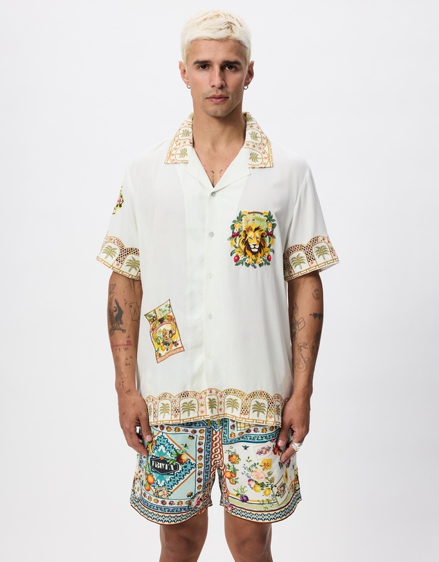 Camilla - SS Camp Collared Shirt