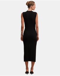 Forever New - Margot Wrap Detail Knitted Midi Dress