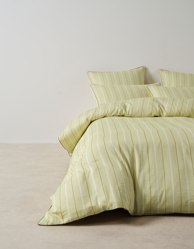 Linen House - Monday Stripe Quilt Cover Set