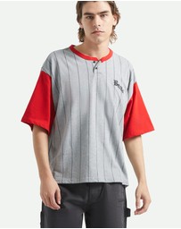 Brixton - Boxy Baseball 1/2 Sleeve Tee