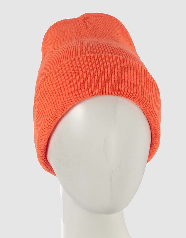 Max Alexander - European Made Orange Wool Beanie