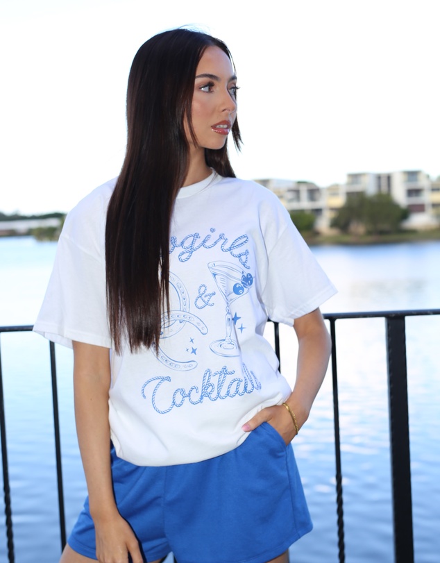 Vacancy Co - Cowgirls & Cocktails Tee