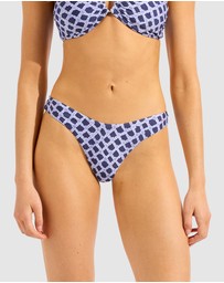 Seafolly - Marseille Scoop High Cut Rio Bikini Bottom