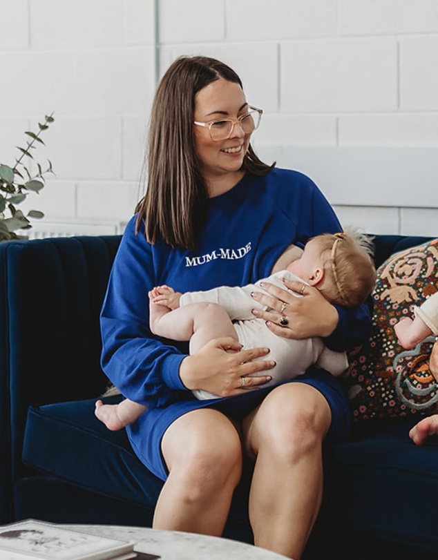 OMM Label - Mum-made Nursing Sweatshirt Dress
