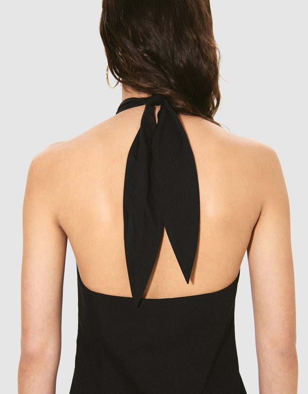 M.N.G - Cross-Over Halter Dress