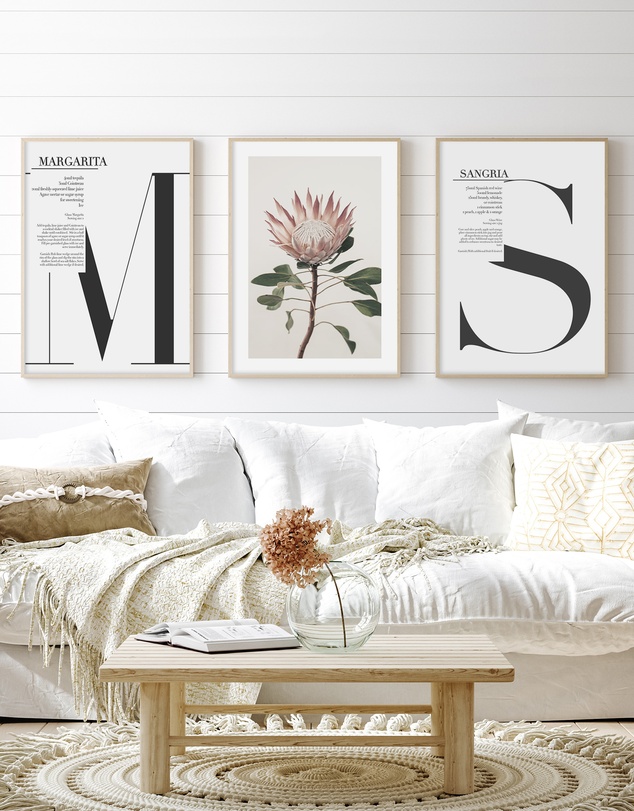 Olive et Oriel - Sangria Art Print
