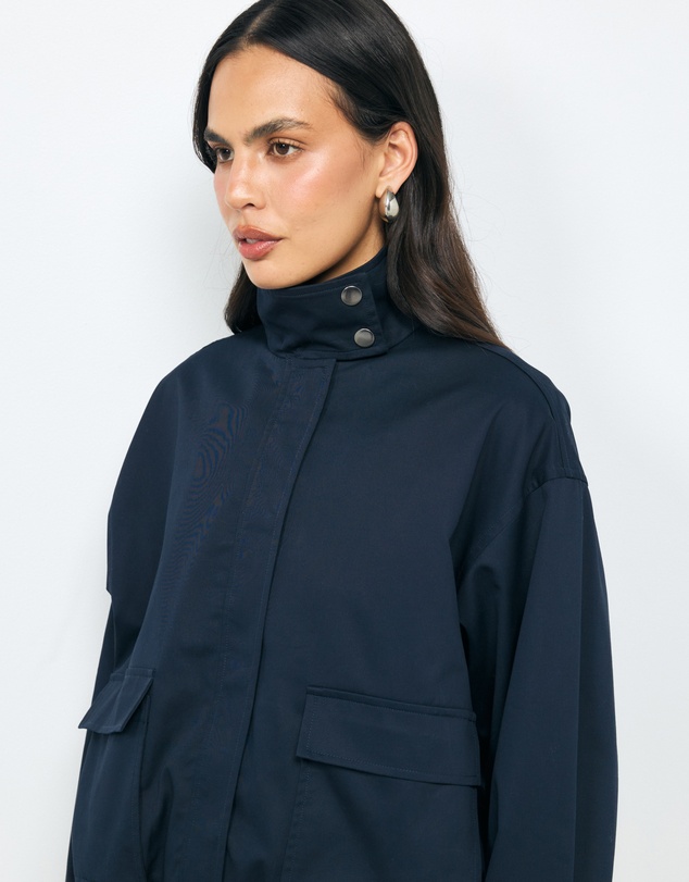 AERE - Ines Funnel Neck Bomber