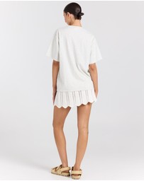 Poolside Paradiso - Paradise Tee - Silver Marle