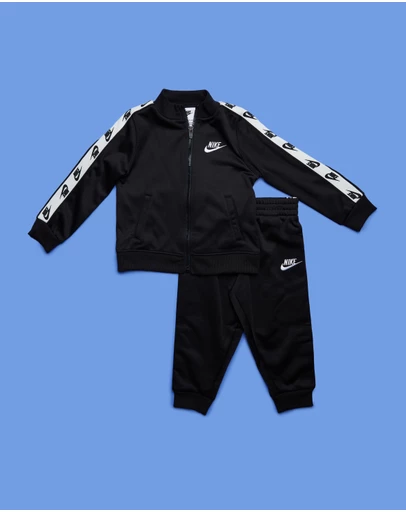 Nike - Full Zip Set With Logo Taping - Kids