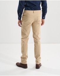 3 Wise Men - 3 Wise Men Ruxton Moleskin Trouser - Tan