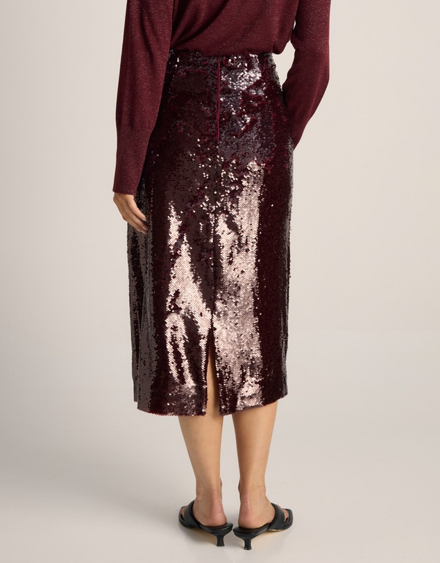 Fate + Becker - Monroe Sequin Pencil Skirt
