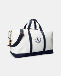 Polo Ralph Lauren - Logo-Embroidered Canvas Duffle