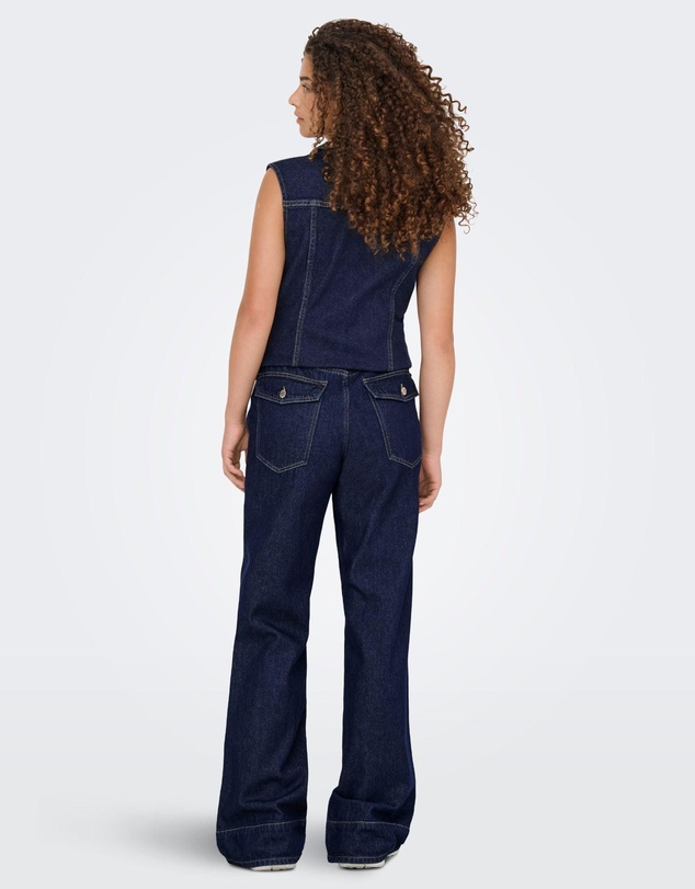 ONLY - Linea High Waisted Wide Leg Jeans