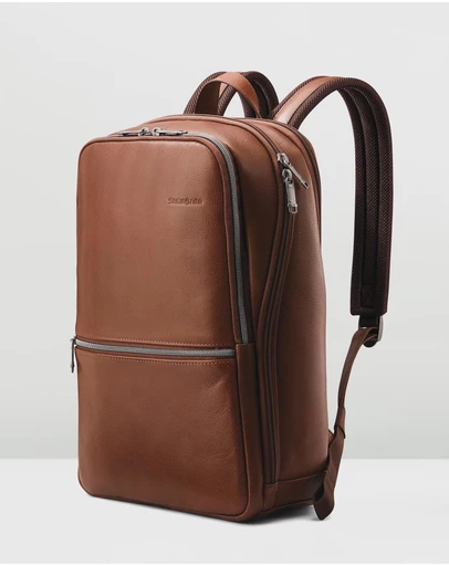Samsonite - Sam Classic Leather Slim Backpack