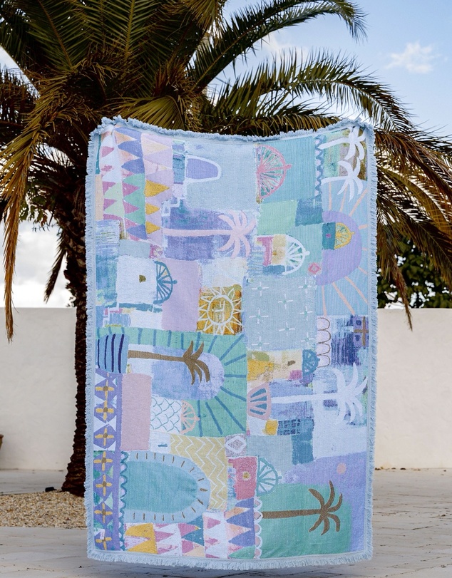 Good Throw Co - Rock The Kasbah Art Throw Rug