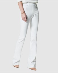Spanx - Denim Flare Jeans - White