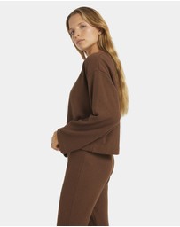 Roxy - Womens Stay Cozy Long Sleeve T-Shirt