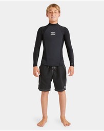Billabong - Boys 8 to 16 1mm Absolute Natural Ls Wetsuit Top