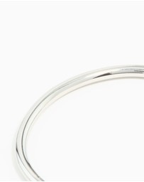 Lovisa - Waterproof Stainless Steel Simple Hinged Bangle