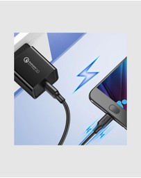 Ugreen - UGreen USB 2.0 Male to Micro USB Data Cable 0.5M 480Mbps Black
