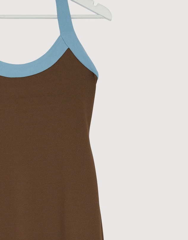 Revibe - Repaired BY JOHNNY. Colette Halter Midi Dress - AU 10