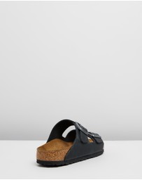 Birkenstock - Womens Arizona Oiled Leather Narrow Sandals