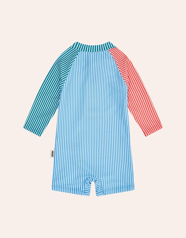 Huxbaby - Vacay Mode Multi Stripe Swimsuit - Babies-Kids
