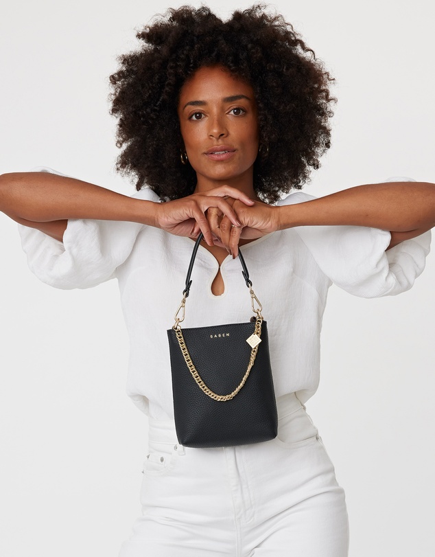 SABEN - Coco Leather Cross-body Bag
