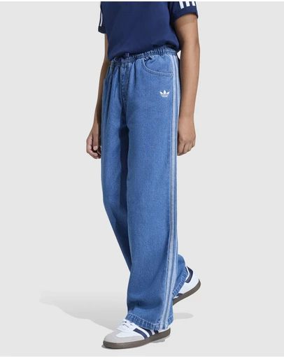 adidas Originals - Firebird Denim Track Pants - Teens