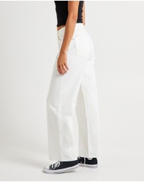 Subtitled - Alexa Mid Rise Relaxed Denim Jeans