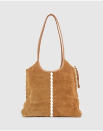Belle & Bloom - Back To Friends Suede Shopper