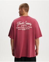 Cotton On - Box Fit Text T-Shirt