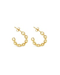 Ichu - Golden Chain Hoops