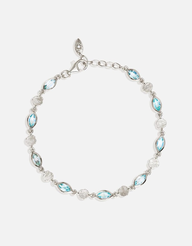 By Charlotte - Silver Protection of Eye Bracelet