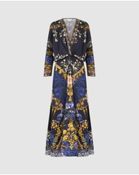 Camilla - Twist Front Batwing Dress