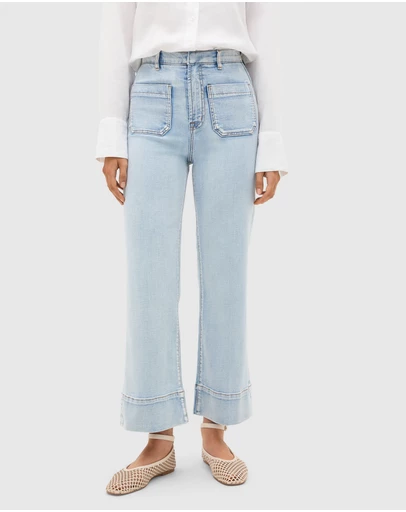 Seed Heritage - Core Wide Leg Pocket Jean